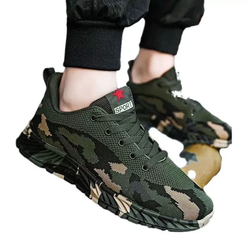 Recon Woodland Camo – Lightweight Tactical Trainer Shoe - Image 2