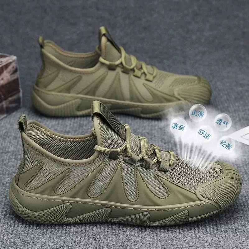 Nomad Ranger – OD Green Lightweight Lazy shoe - Image 2