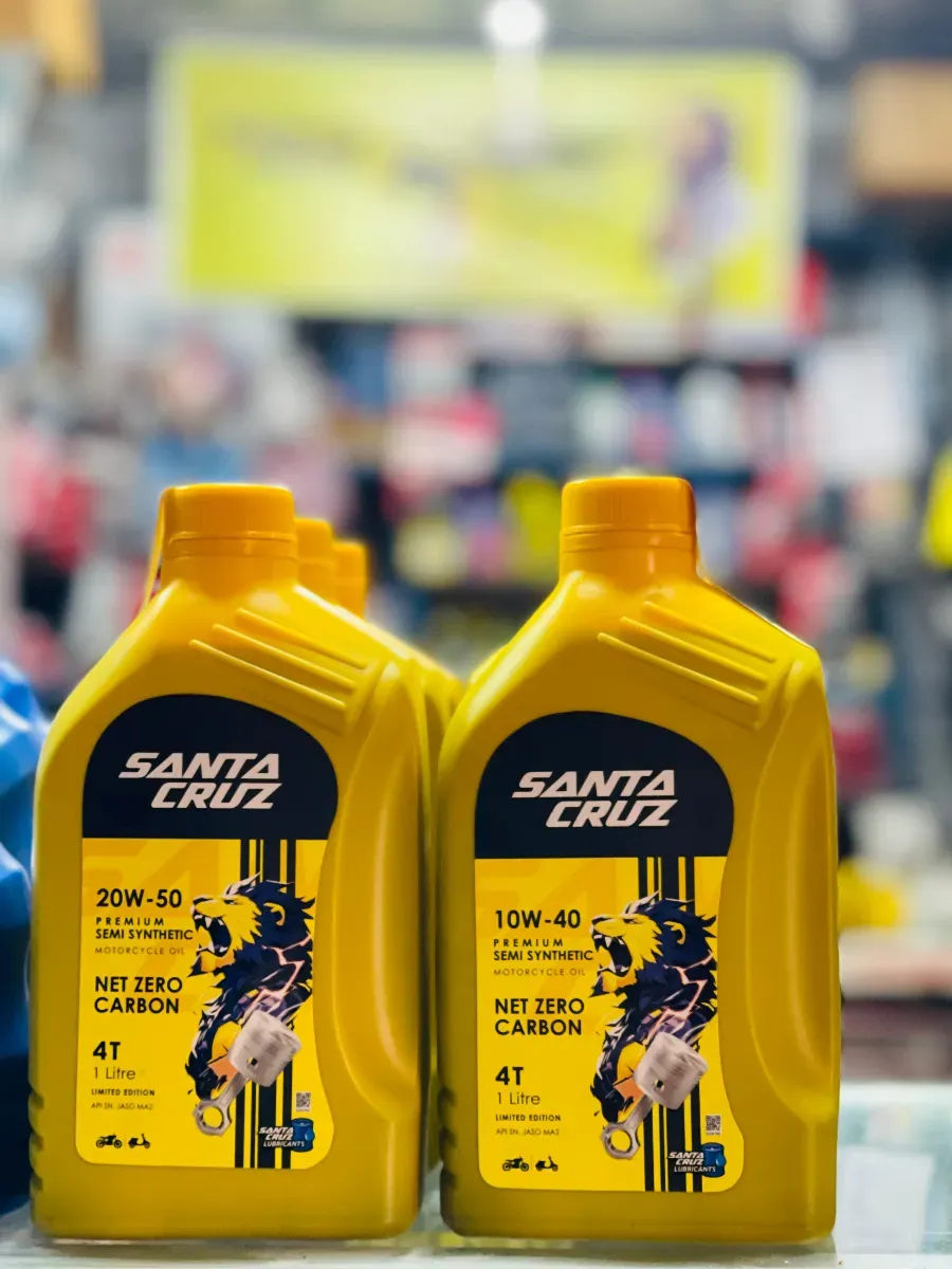Santa Cruz Semi Synthetic Engine Oil- 1L - Image 4