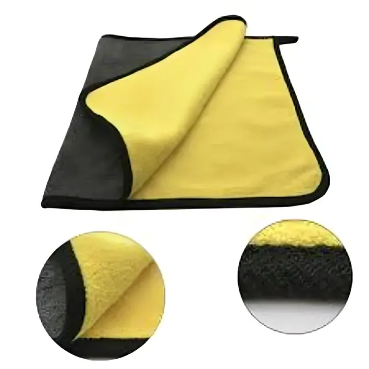 Micro Fiber Double Layer Towel for Bike/ Car Cleaning - 30*30cm & 30*40 cm - Image 3